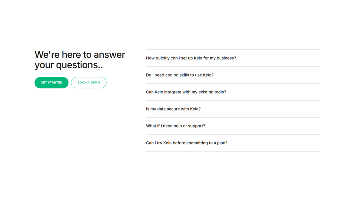 FAQ 01 Kelo